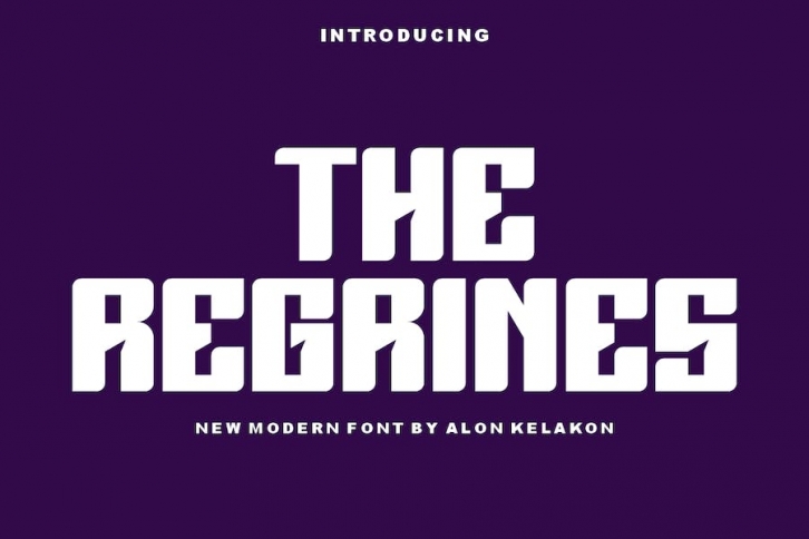 The Regrines Font Download