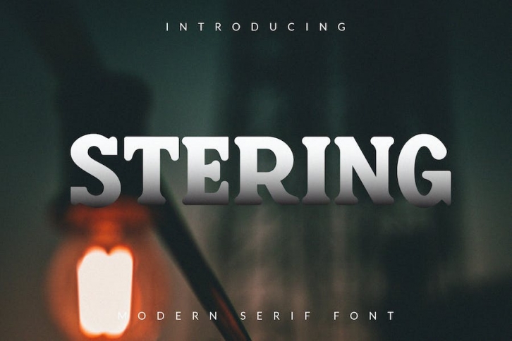 STERING Font Download