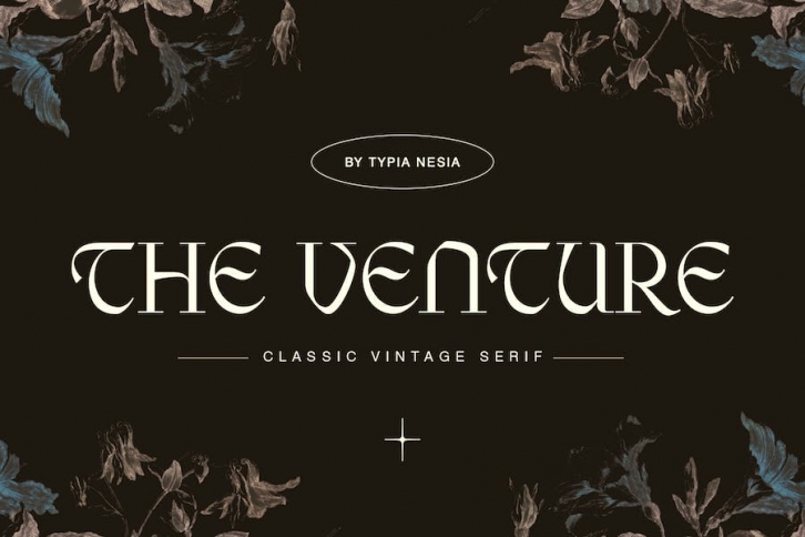 The Venture - Vintage Classic Luxury Serif Font Font Download
