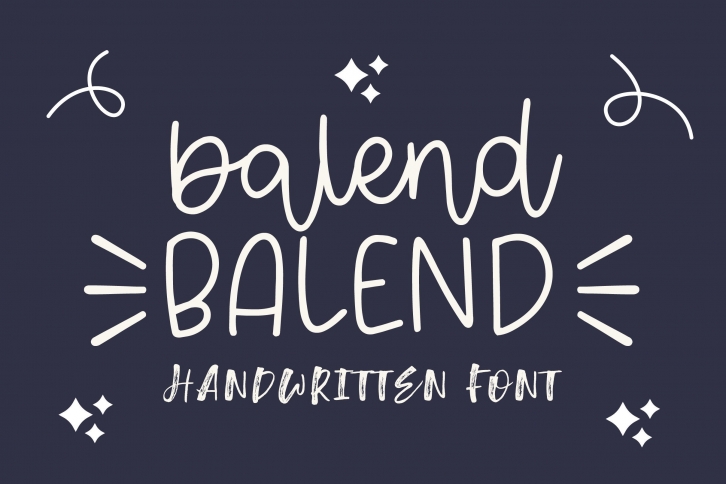 Balend Font Download