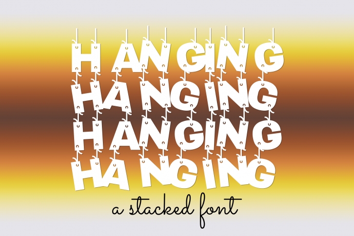 Hanging Font Download