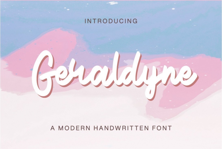 Geraldyne Font Download