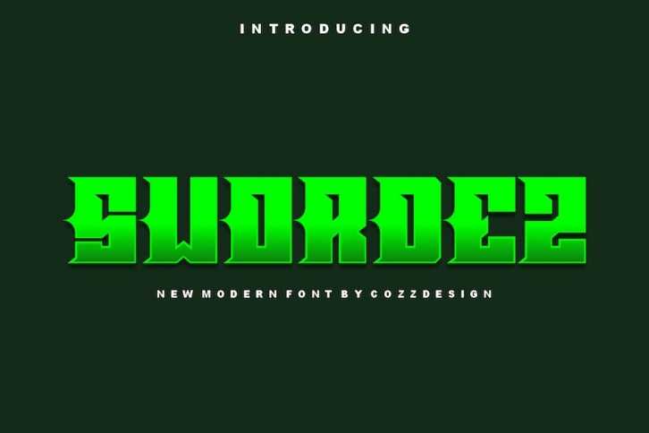 Swordez Font Font Download