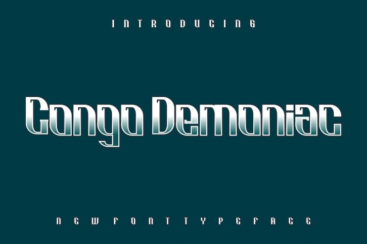 CongoDemoniac Font Download