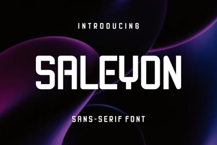 Saleyon Font Font Download