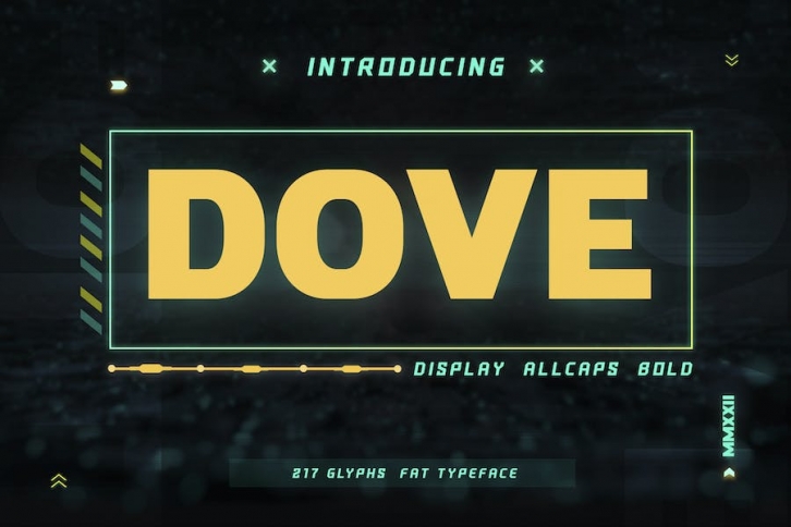Dove - Bold Font Font Download