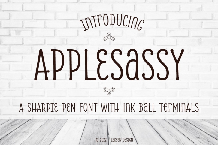 Applesassy Caps Font Download