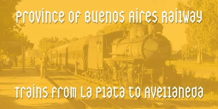 Provincial Railway Font Download