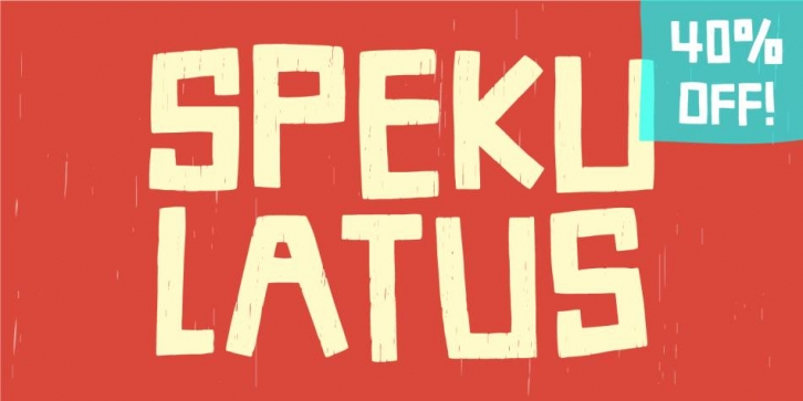 Spekulatus Font Download