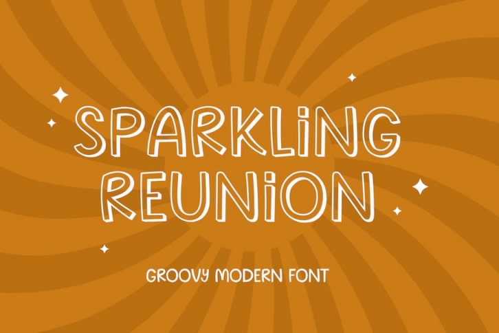 Sparkling Reunion Casual Sans Serif Font Font Download