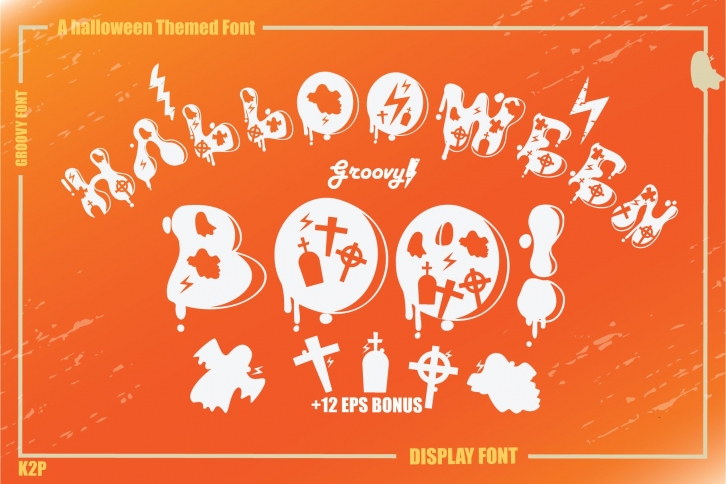 Groovy Halloween Boo Font Download