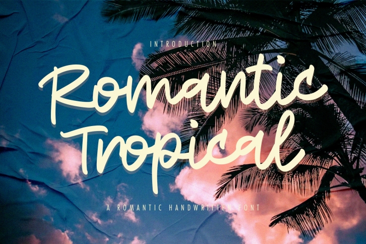 Romantic Tropicana Font Download