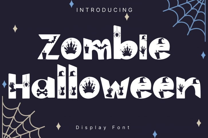 Zombie Halloween Font Download