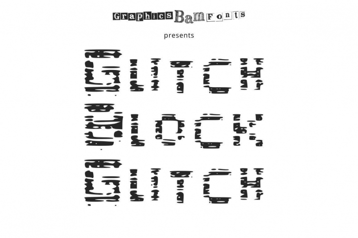 Glitch Block Glitch Font Download