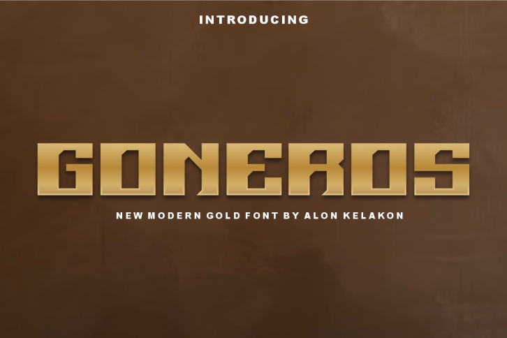 Goneros Font Download