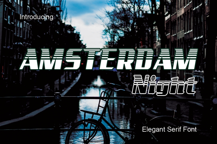 Amsterdam Night Font Download