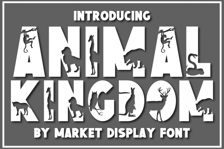 Animal Kingdom Font Download