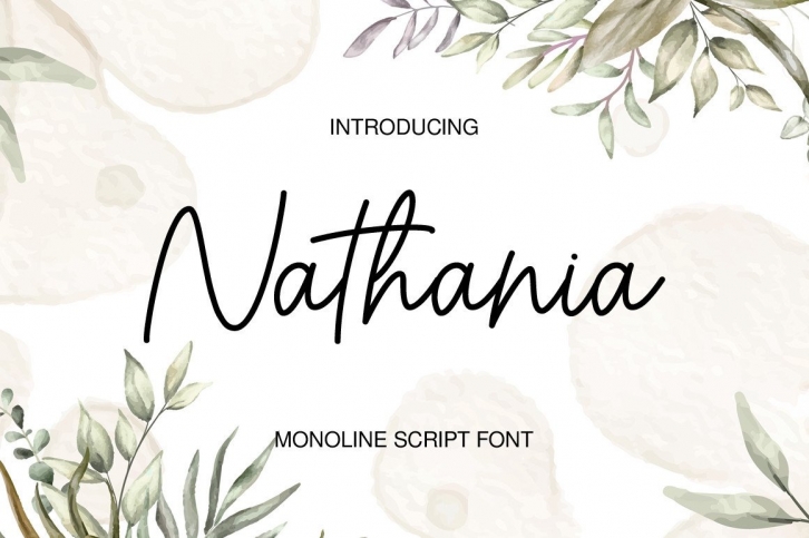Nathania Font Download