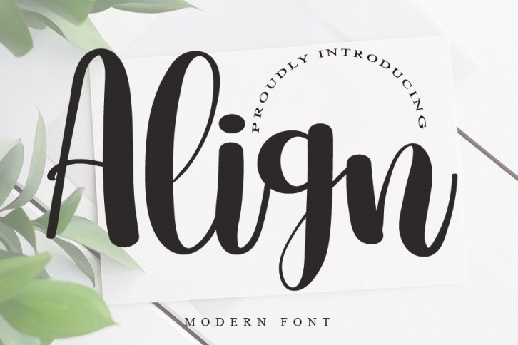 Align Font Download