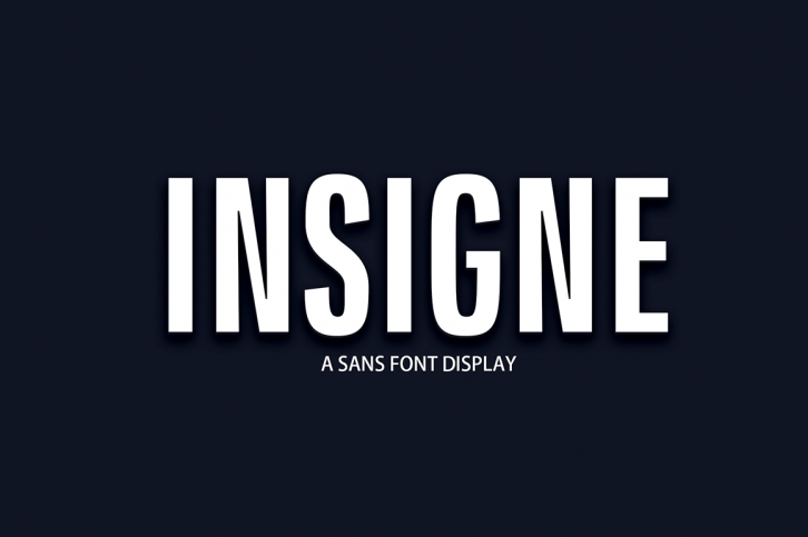 Insigne Font Download