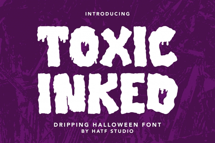Toxic Inked Font Download