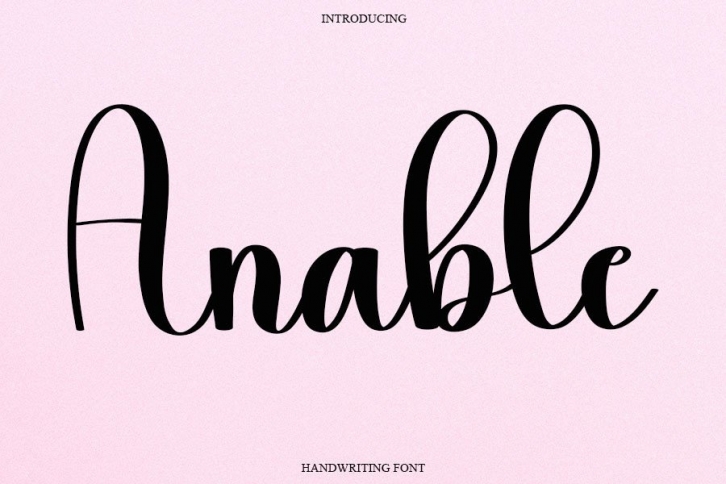Anable Font Download