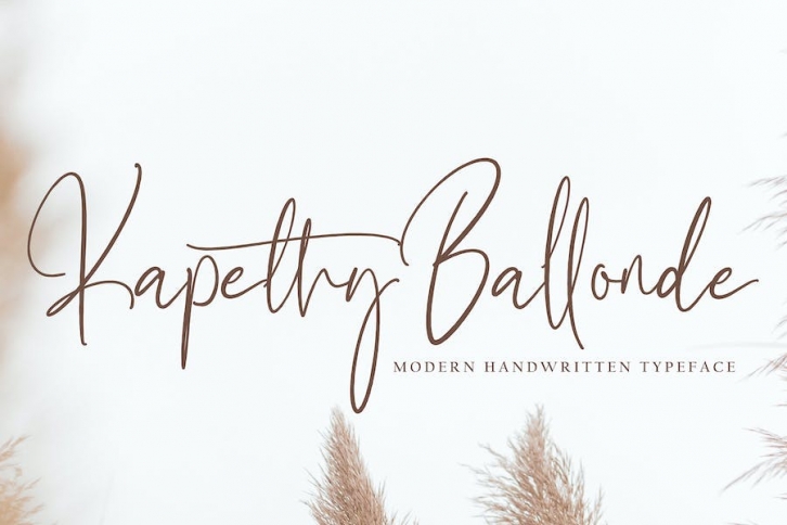 Kapethy Ballonde Font Download