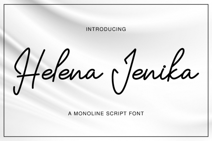 Helena Jenika Font Download