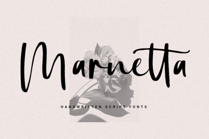 Marnetta – Handwritten Script Fonts Font Download