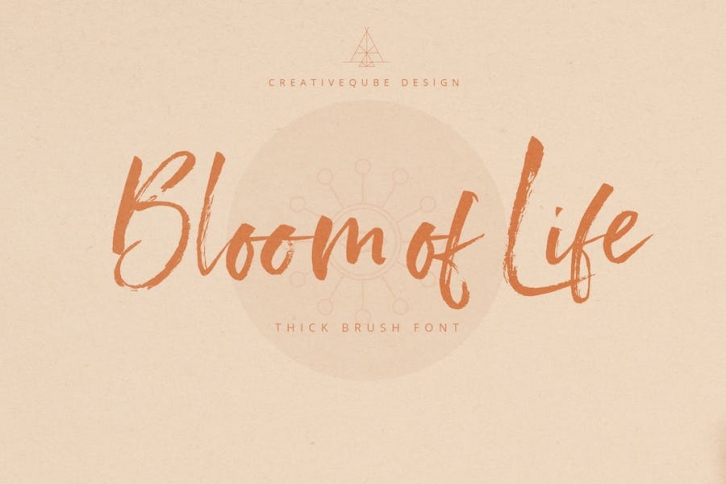 Bloom of Life Script font Font Download
