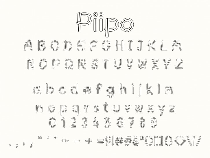 Piipo Font Download