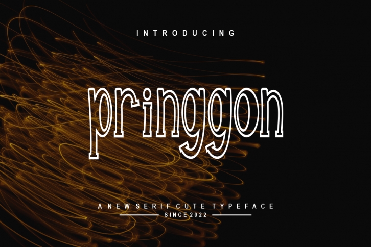 Pringgon Font Download