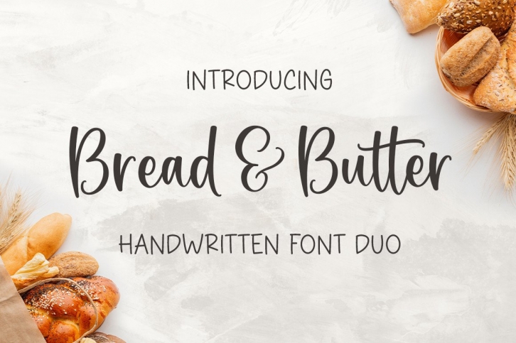 Bread and Butter Duo Font Download