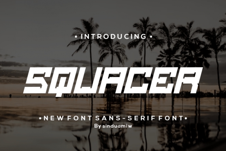 Squacer Font Download