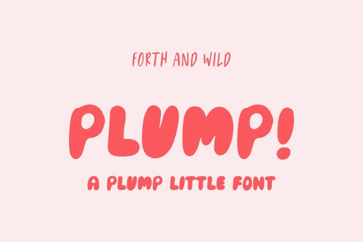 Plump Font Download