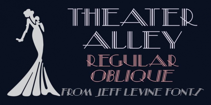Theater Alley JNL Font Download