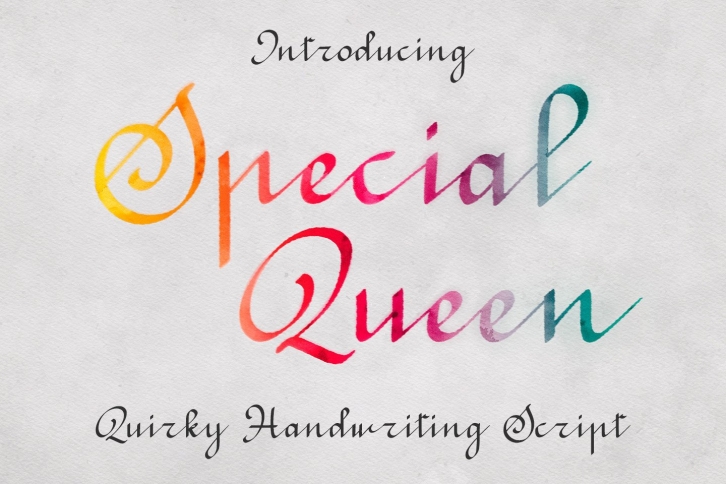 Special Queen Font Download
