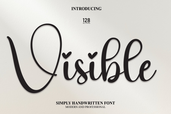 Visible Font Download