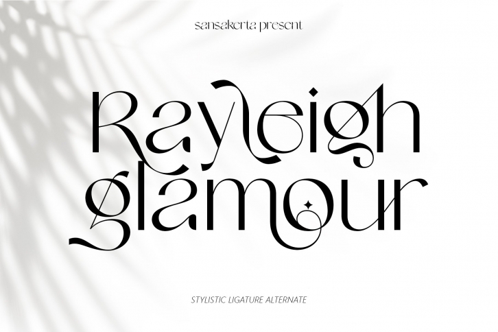 Rayleigh Glamour Font Download