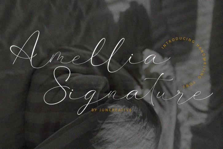 Amellia Signature Font Download