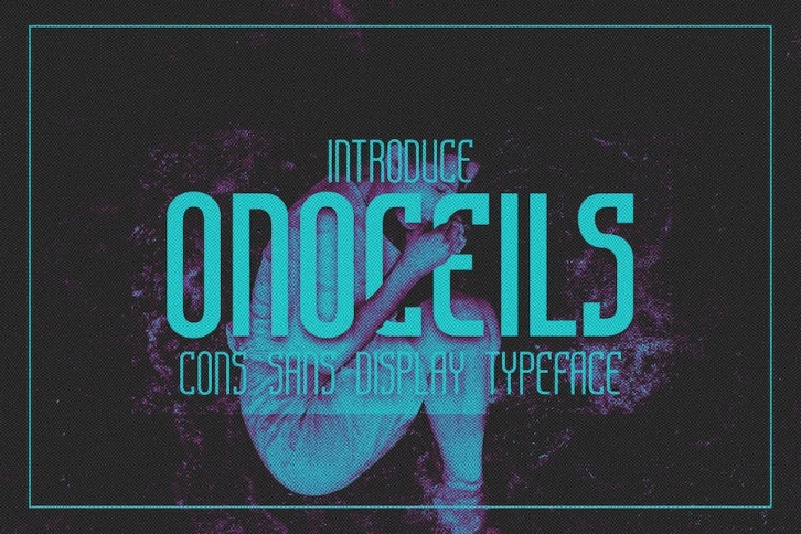 Onoceils - Cons Sans Display Typeface Font Download
