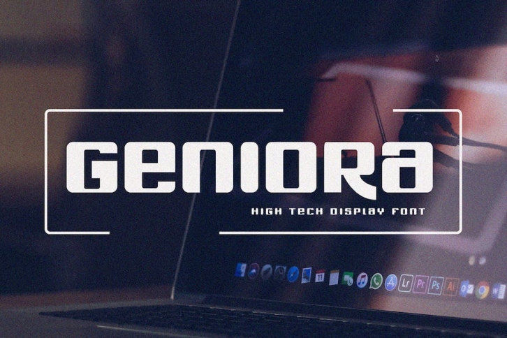 Geniora - Display Font Font Download