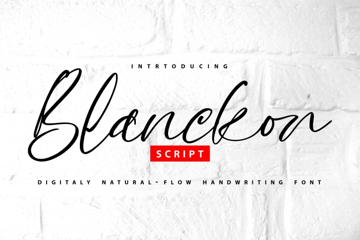 Blanckon Font Download