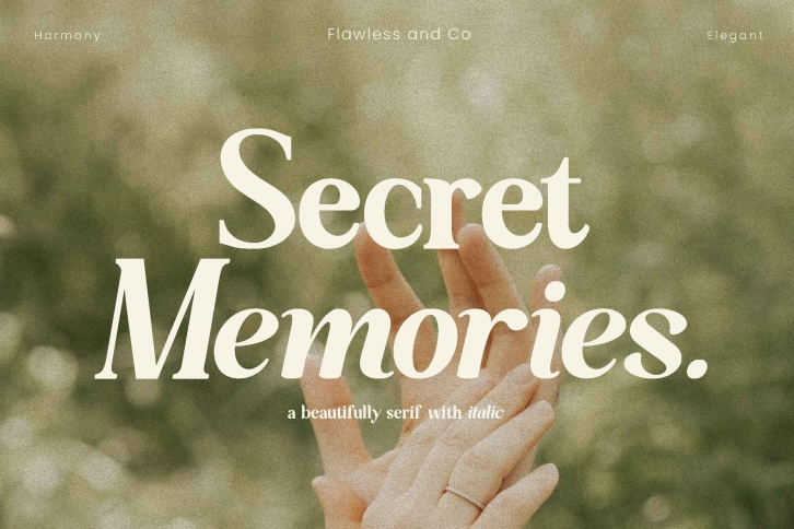 Secret Memories Font Download