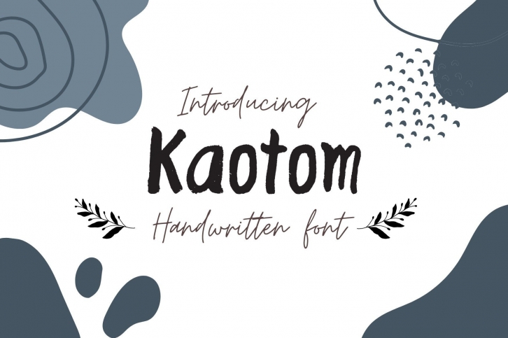 Kaotom Font Download
