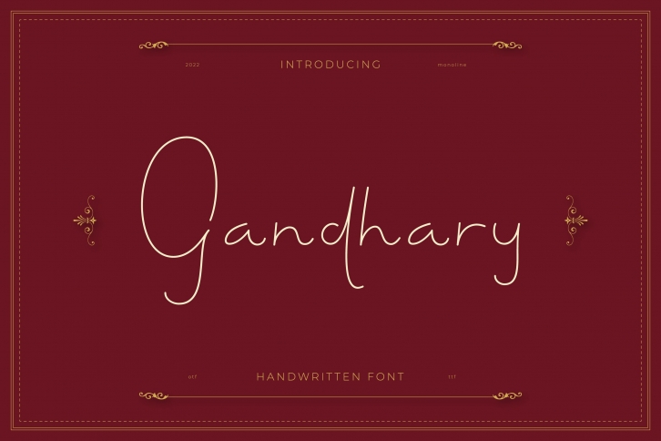 Gandhary Font Download