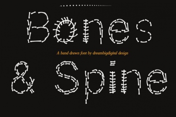 Bones and Spine Font Download