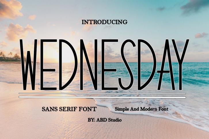 Wednesday Font Download