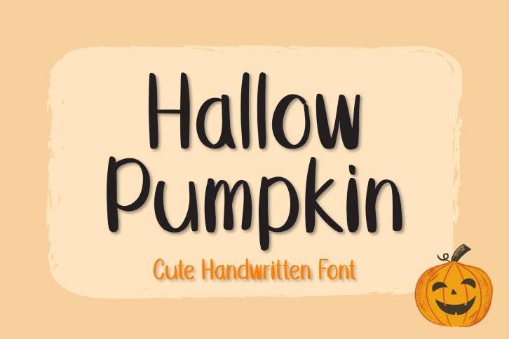 Hallow Pumpkin Font Download