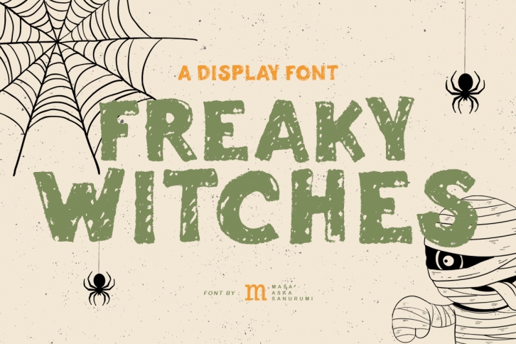 Freaky Witches Font Download